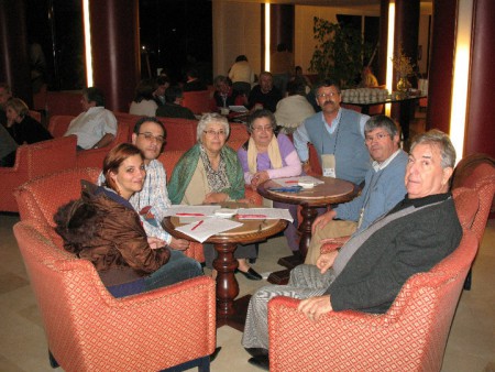 Cursilho de Cursilhos - Maiorca 2008 - Reunião de Grupos (os dos Açores) com Toño Punyed (San Salvador)